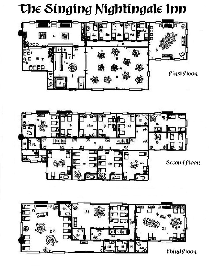 The Signing Nightingale Inn Map (part 1)