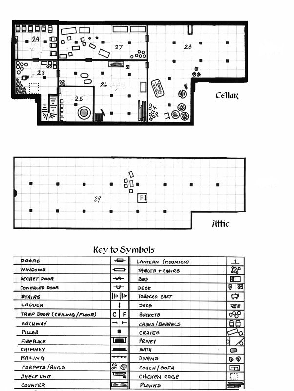 The Signing Nightingale Inn Map (part 2)