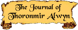 The Journal of Thoronmir Alwyn