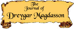 The Journal of Dreygar Magdasson