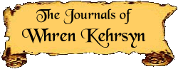 The Journals of Whren Kehrsyn